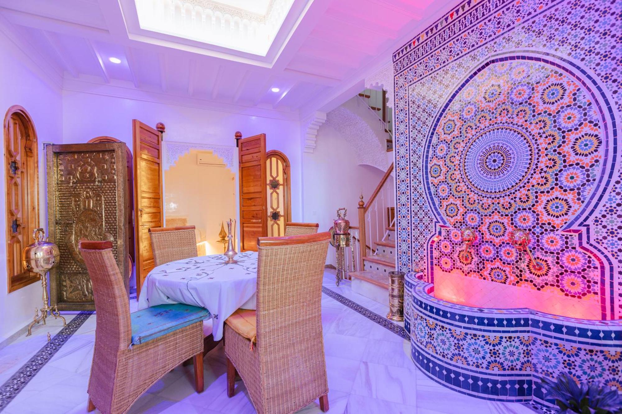 Riad Villa With Mediterranean Sea Views Of Spain And Gibraltar Tangier Exterior photo