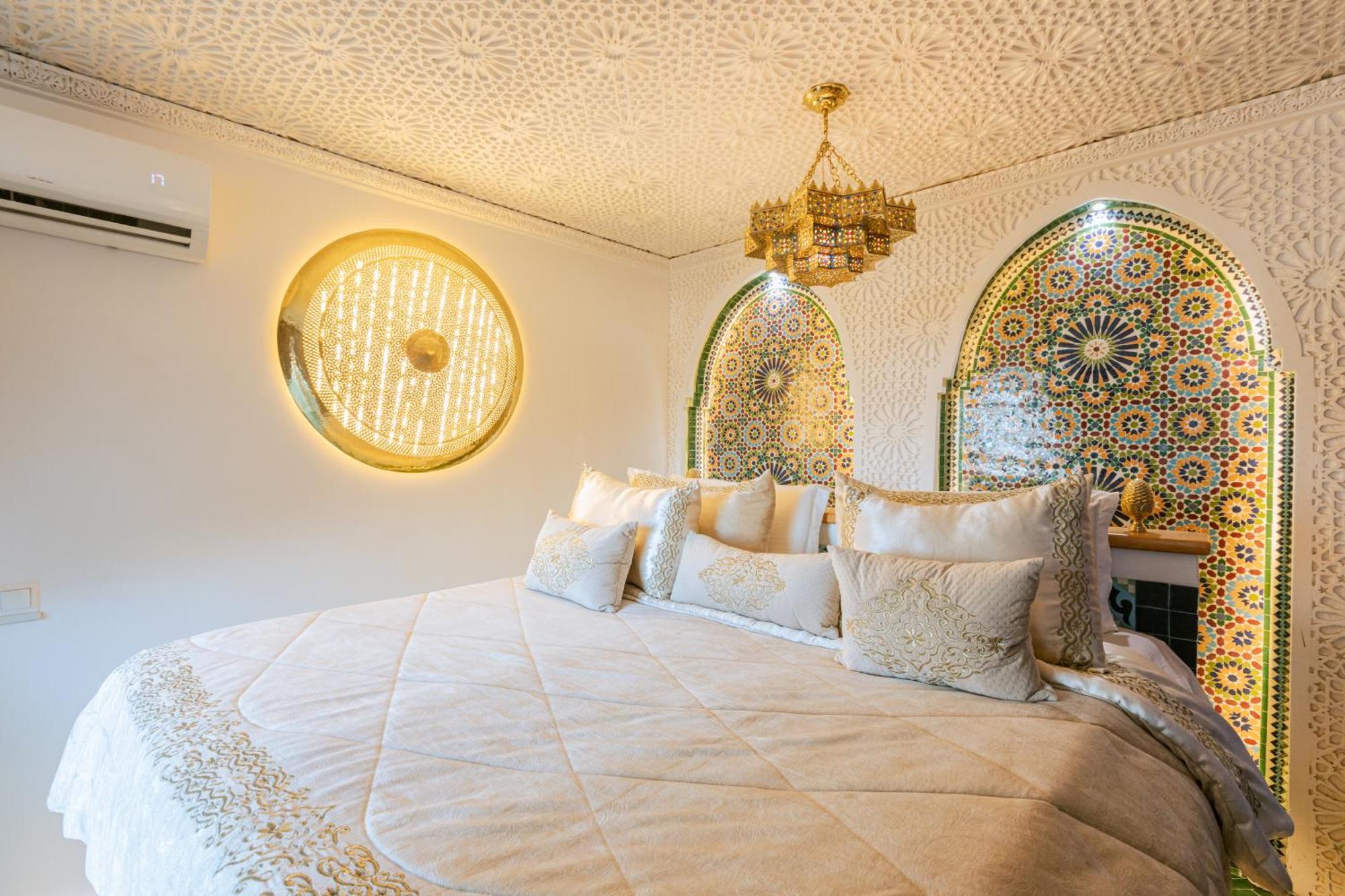 Riad Villa With Mediterranean Sea Views Of Spain And Gibraltar Tangier Exterior photo
